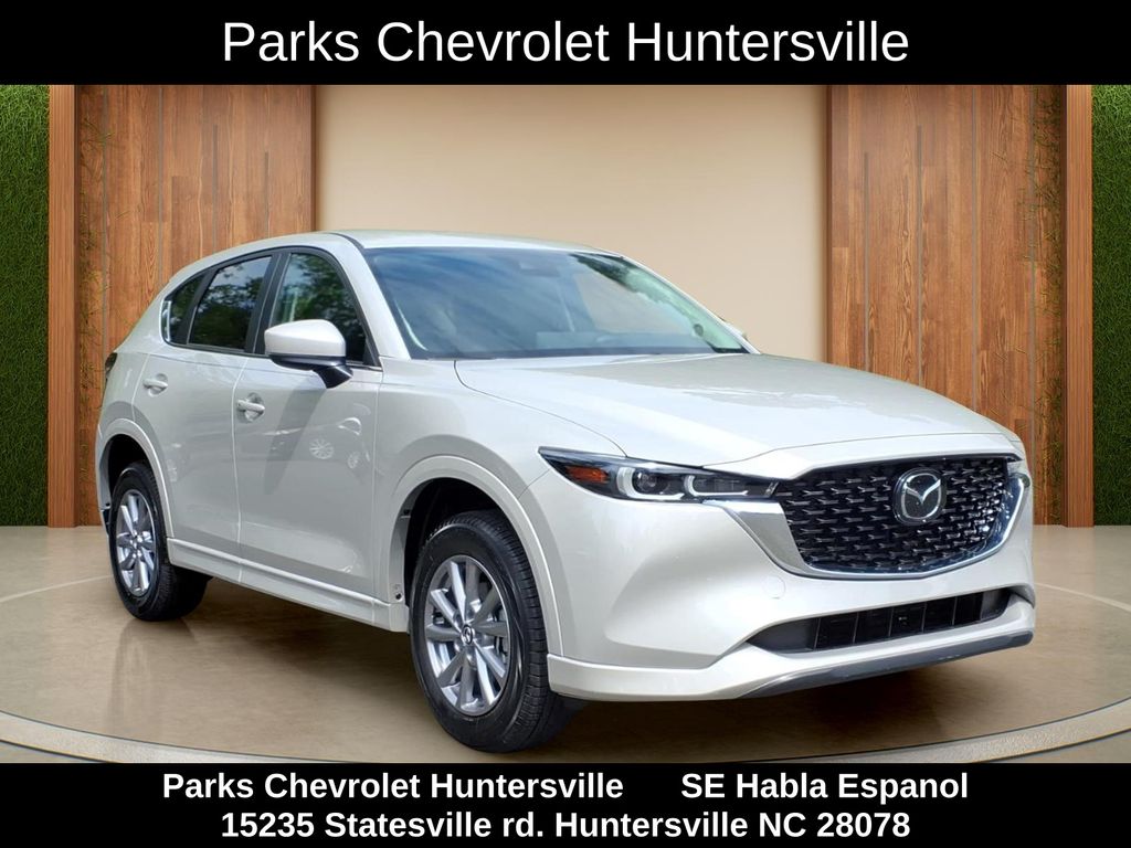 Gray (Platinum Quartz Metallic) 2025 Mazda CX-5 2.5 S Select AWD SUV / Crossover All-Wheel Drive 6-Speed Automatic