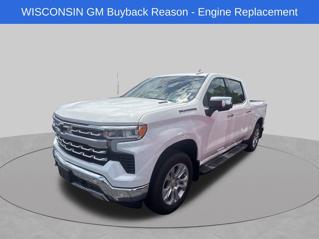 Summit White 2026 Chevrolet Silverado 1500 Pickup Truck Four-Wheel Drive Automatic