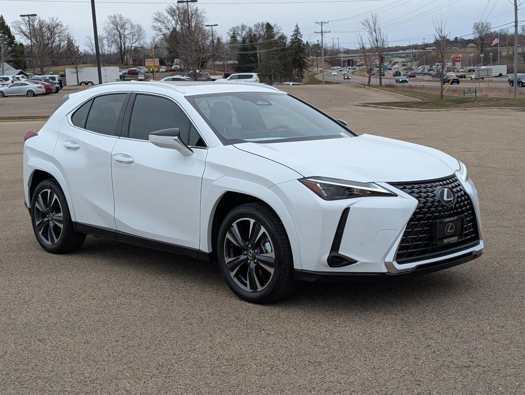 Ultra White 2026 Lexus UX Hybrid 300h Premium AWD SUV / Crossover All-Wheel Drive Continuously Variable Transmission