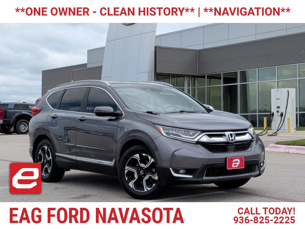 2018 Honda CR-V Touring Silver at Community Honda