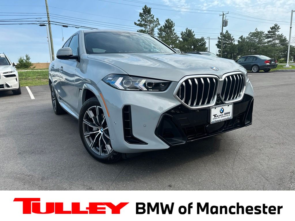 Gray (Brooklyn Grey Metallic) 2026 BMW X6 SUV / Crossover All-Wheel Drive 8-Speed Automatic
