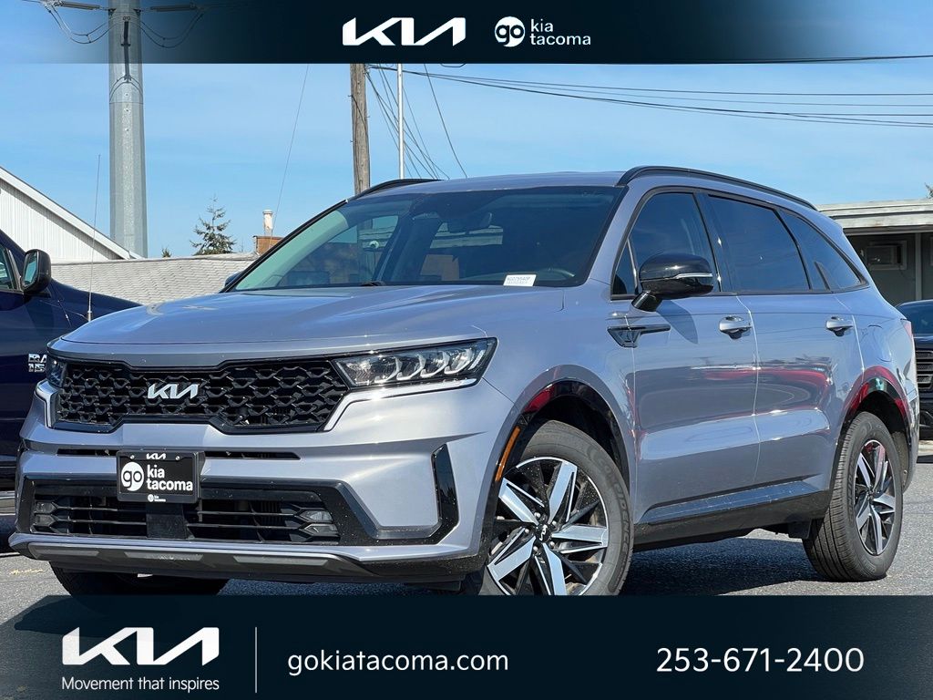 Everlasting Silver 2022 Kia Sorento SUV / Crossover Front-Wheel Drive 8-Speed Dual Clutch