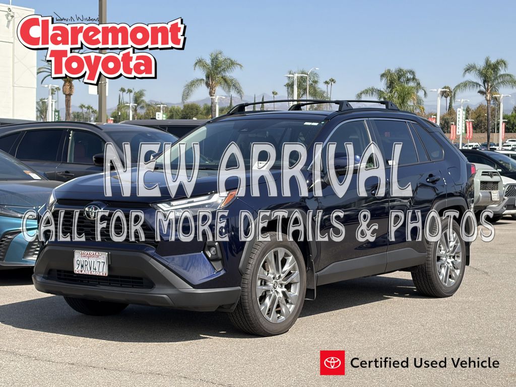 Blue 2025 Toyota RAV4 SUV / Crossover Front-Wheel Drive 8-Speed Automatic