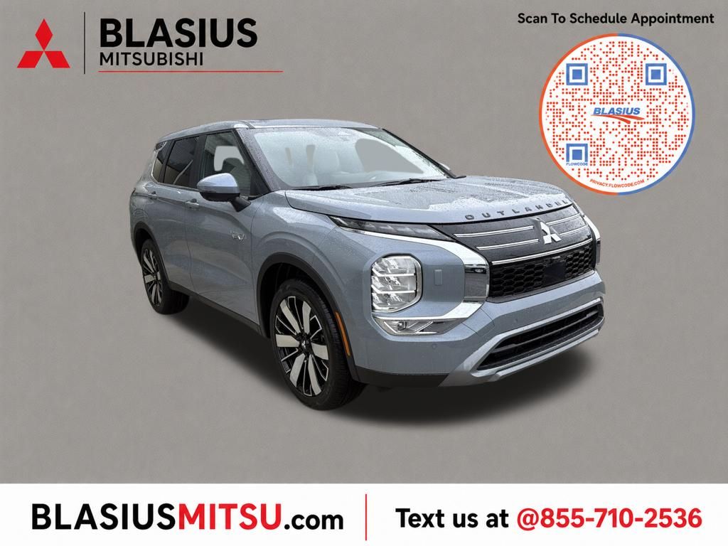 Moonstone Gray Metallic 2026 Mitsubishi Outlander Hybrid Plug-in SUV / Crossover All-Wheel Drive 1-Speed Automatic