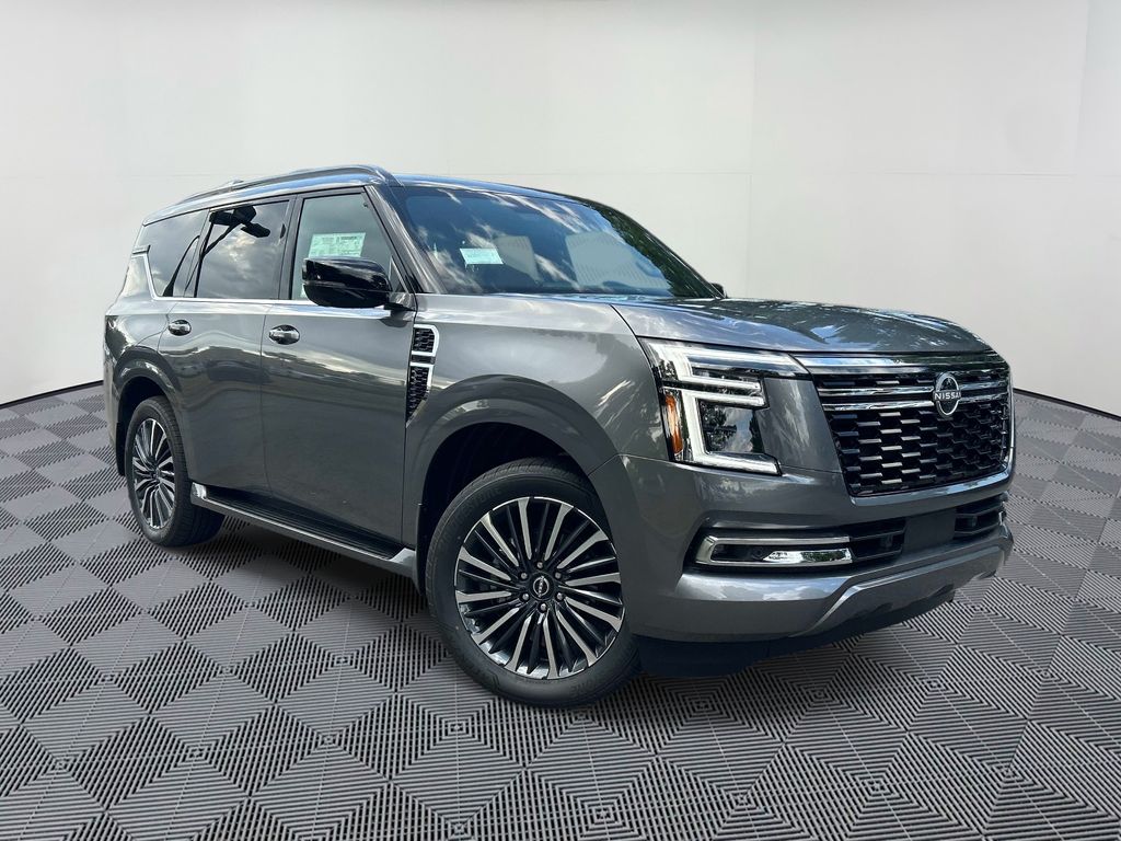 Gray (Gun Metallic) 2026 Nissan Armada SUV / Crossover Four-Wheel Drive 9-Speed Automatic
