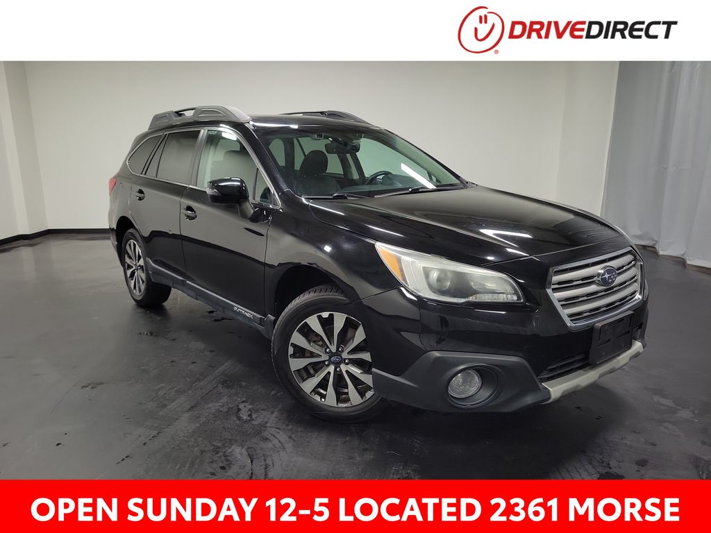 Crystal Black Silica 2017 Subaru Outback Wagon All-Wheel Drive Continuously Variable Transmission