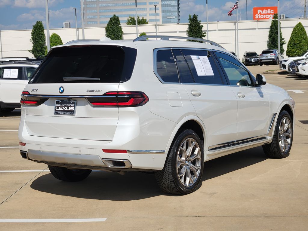 2023 BMW X7 xDrive40i White at Gullo Toyota