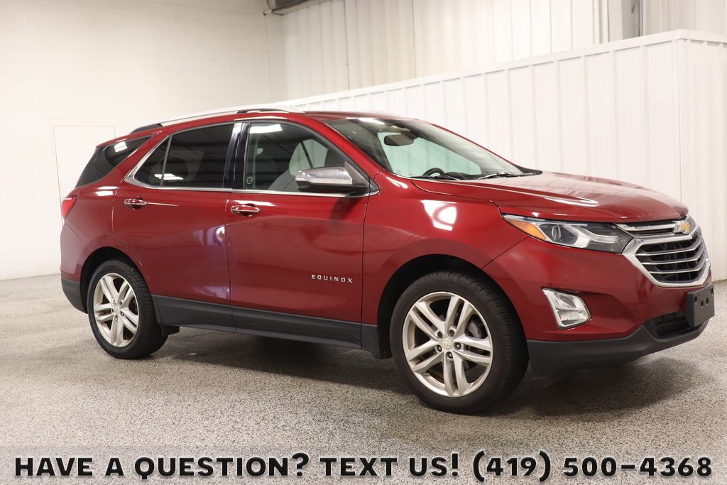 Cajun Red Tintcoat 2018 Chevrolet Equinox SUV / Crossover Four-Wheel Drive 6-Speed Automatic Overdrive