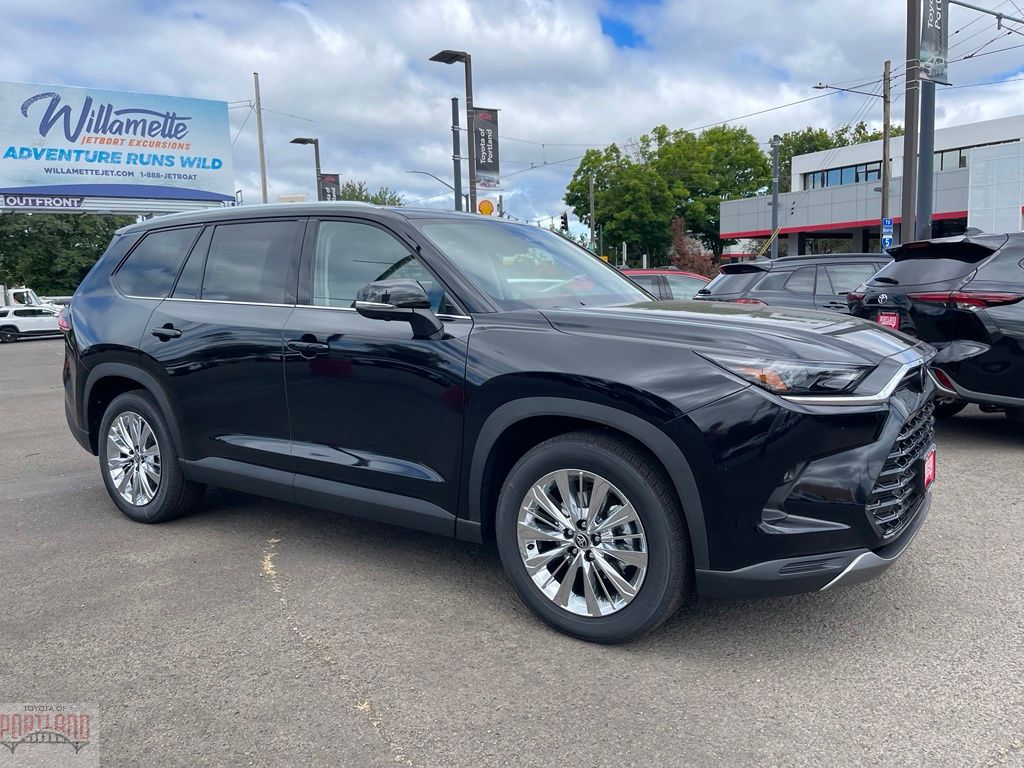 Black 2026 Toyota Grand Highlander SUV / Crossover All-Wheel Drive 8-Speed Automatic
