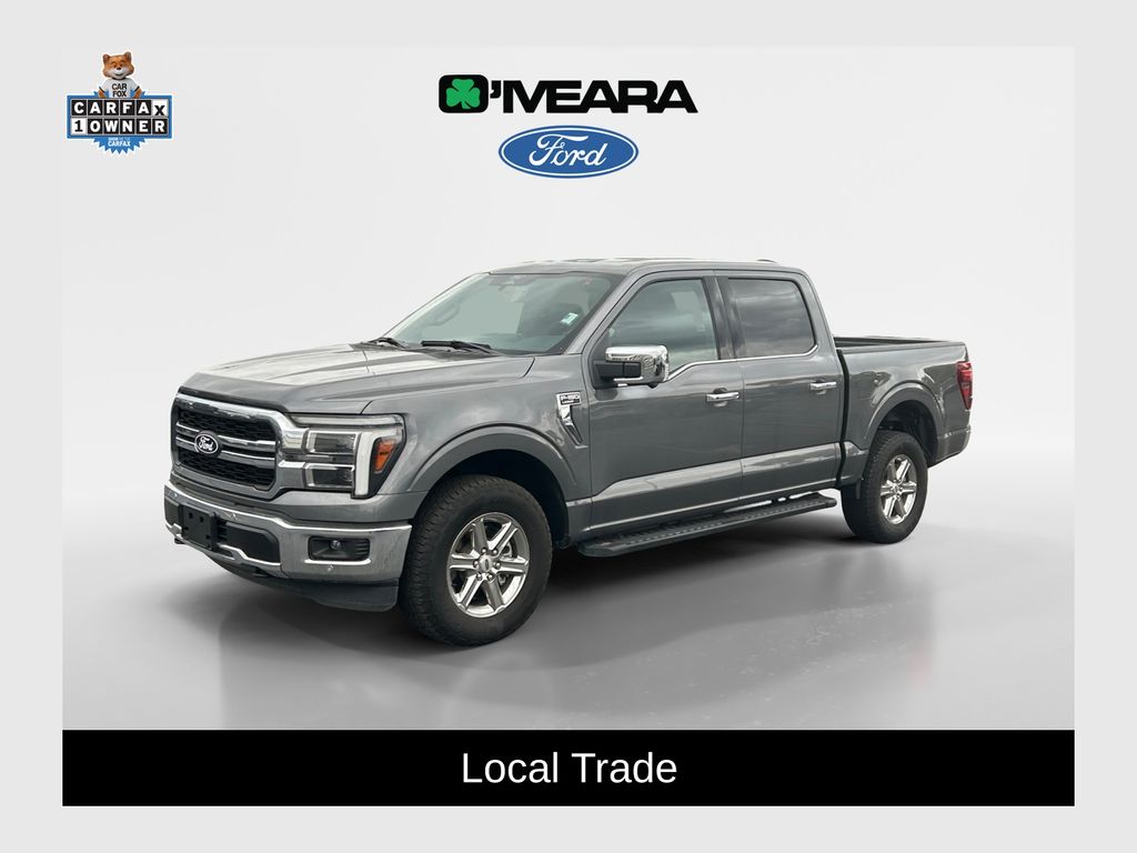 Carbonized Gray Metallic 2025 Ford F-150 Pickup Truck Four-Wheel Drive Automatic