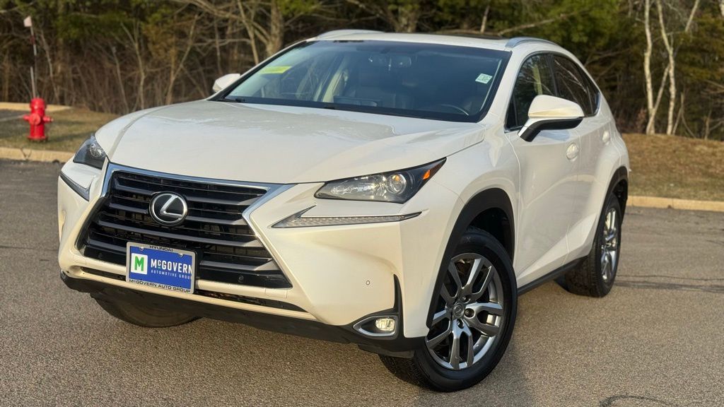 White 2015 Lexus NX 200t AWD SUV / Crossover All-Wheel Drive 6-Speed Automatic