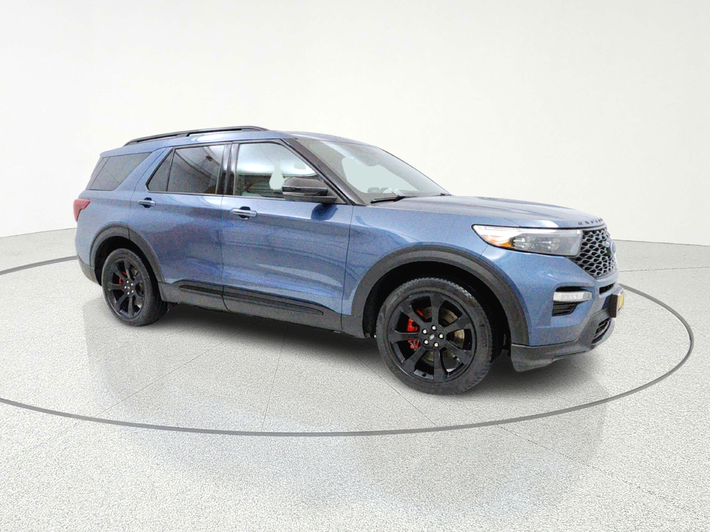 Blue Metallic 2020 Ford Explorer ST AWD SUV / Crossover All-Wheel Drive Automatic
