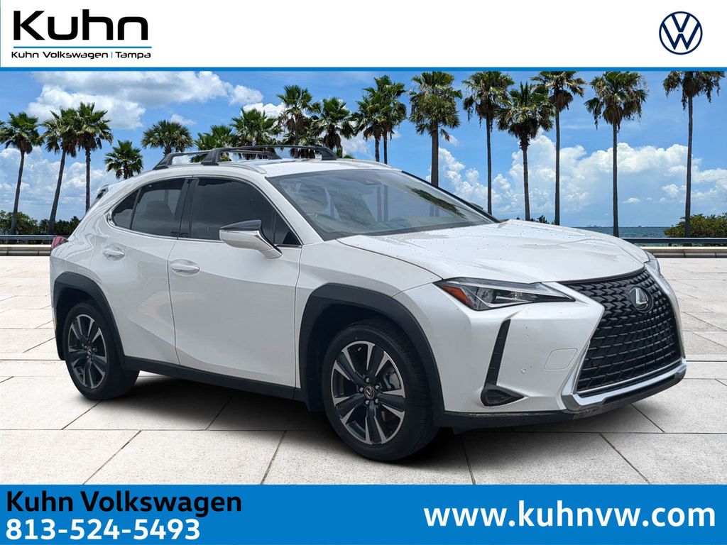 Eminent White Pearl 2022 Lexus UX 200 FWD SUV / Crossover Front-Wheel Drive Continuously Variable Transmission