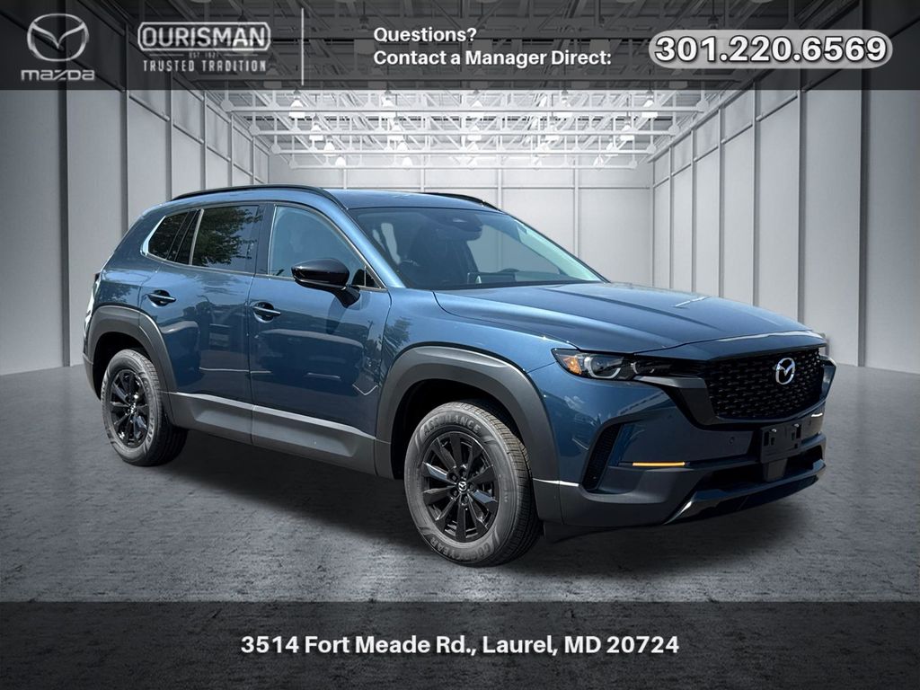 Blue Metallic 2026 Mazda CX-50 SUV / Crossover All-Wheel Drive Continuously Variable Transmission