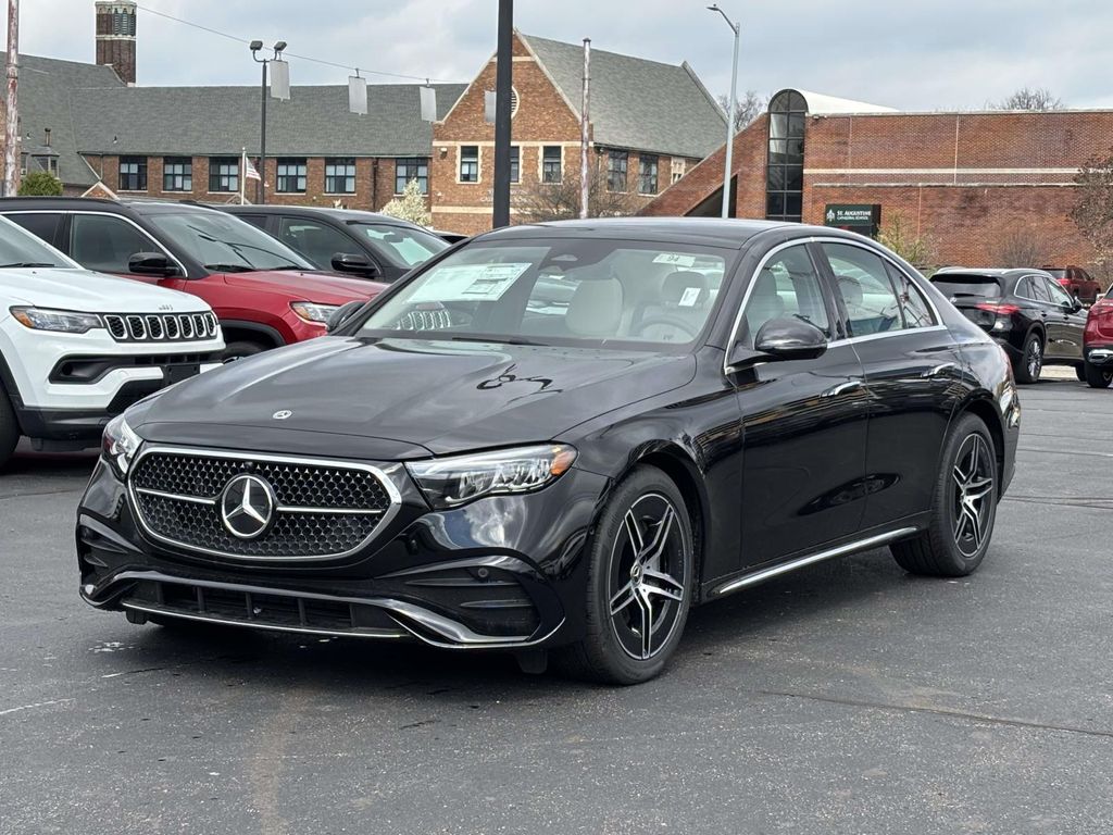 Black 2026 Mercedes-Benz E-Class E 450 4MATIC Sedan All-Wheel Drive 9-Speed Automatic