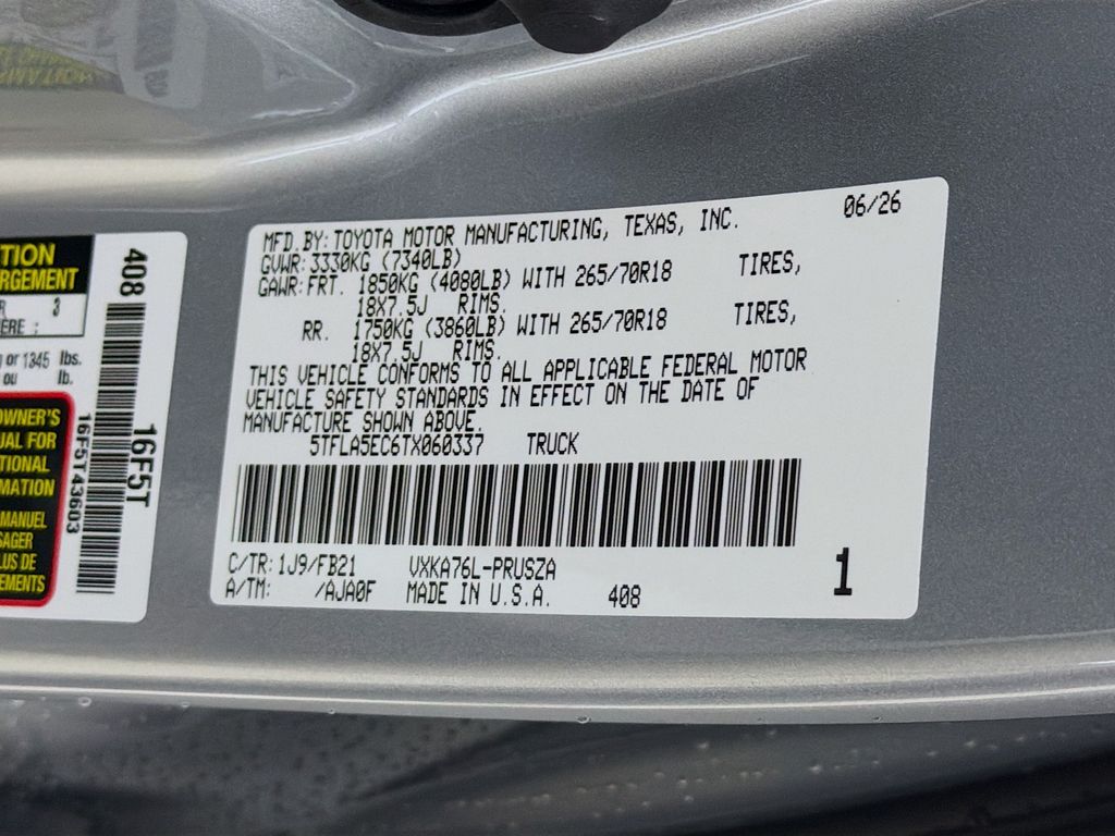 New 2026 Toyota Tundra Truck