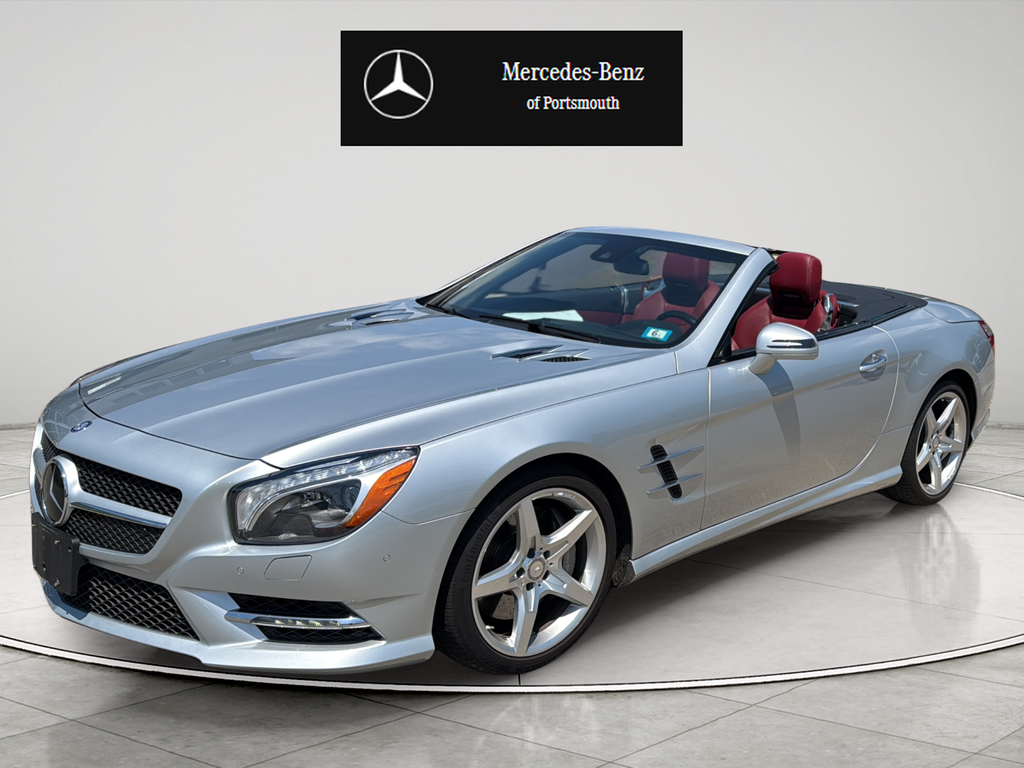 Iridium Silver Metallic 2013 Mercedes-Benz SL-Class Convertible Rear-Wheel Drive 7-Speed Automatic