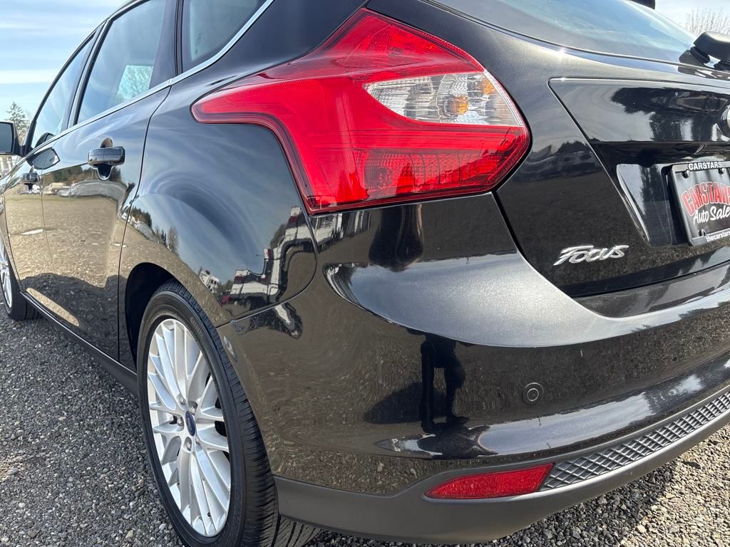 2014 Tuxedo Black Metallic Ford Focus Titanium FWD Hatchback