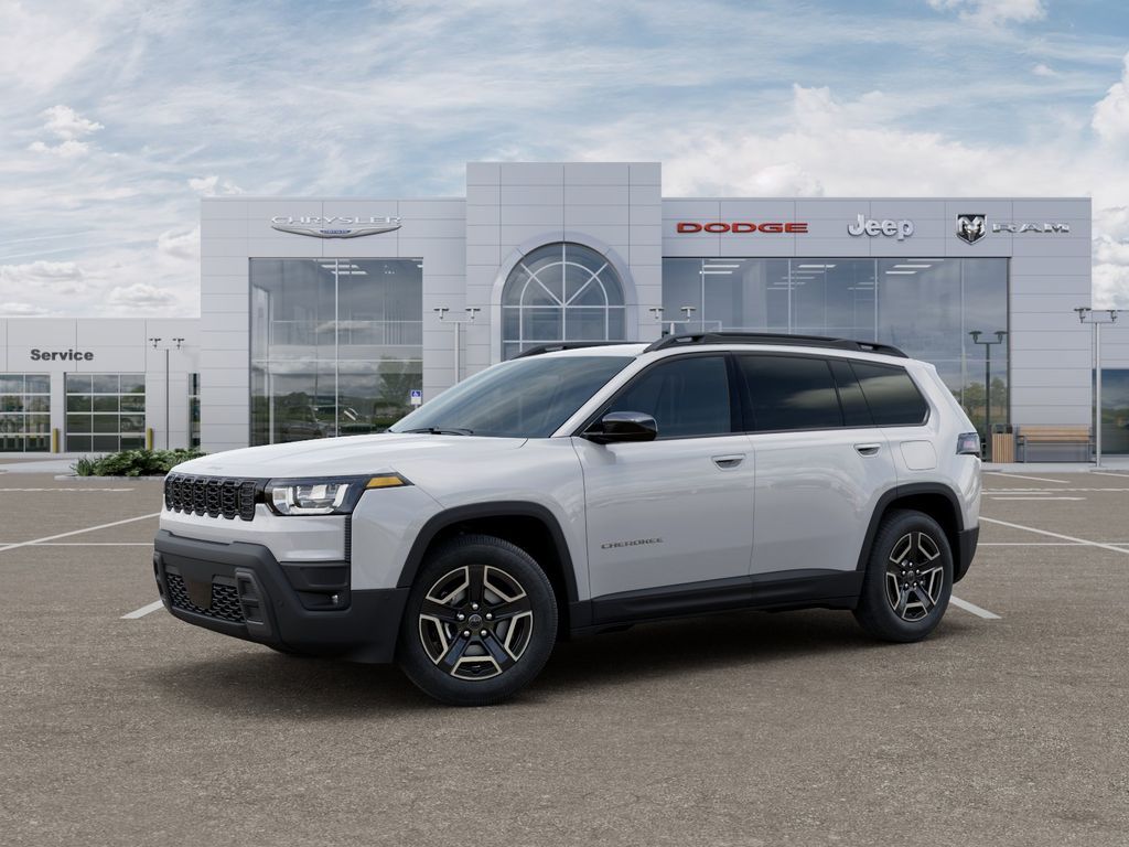 New 2026 Bright White Clearcoat Jeep Laredo image 2