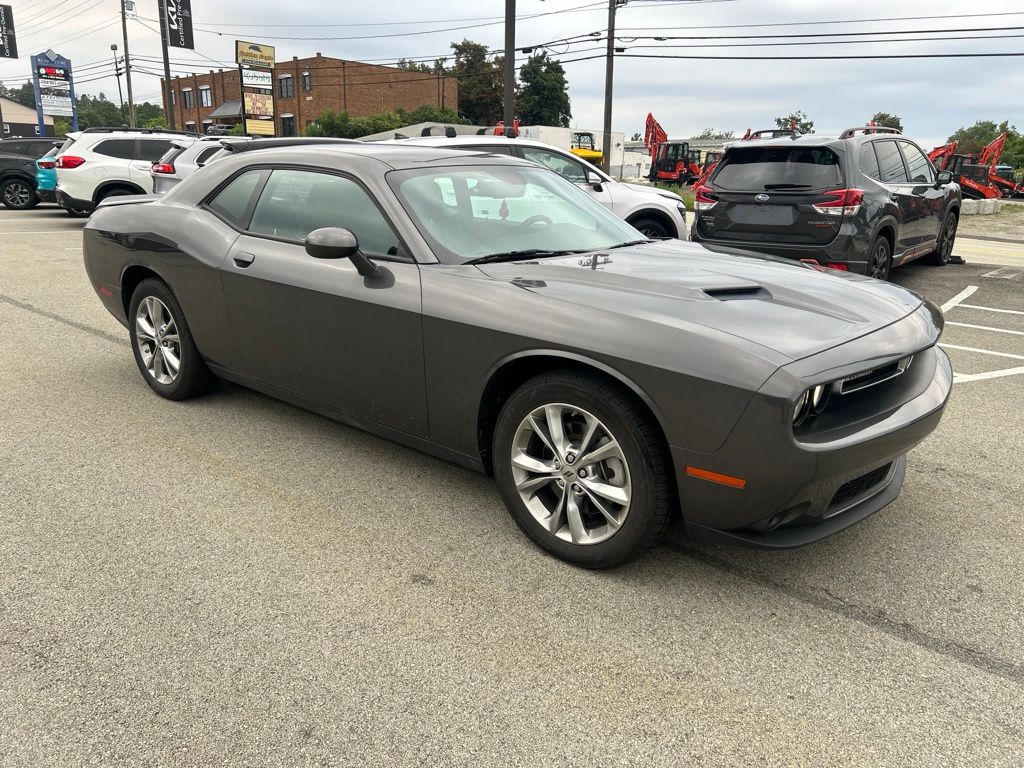 Gray (Granite Crystal Metallic Clearcoat) 2023 Dodge Challenger Coupe All-Wheel Drive 8-Speed Automatic