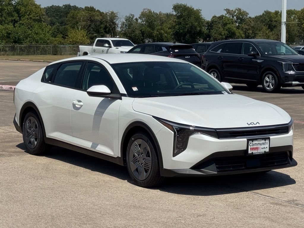 2026 Kia K4 LX White at DeMontrond Automotive Group