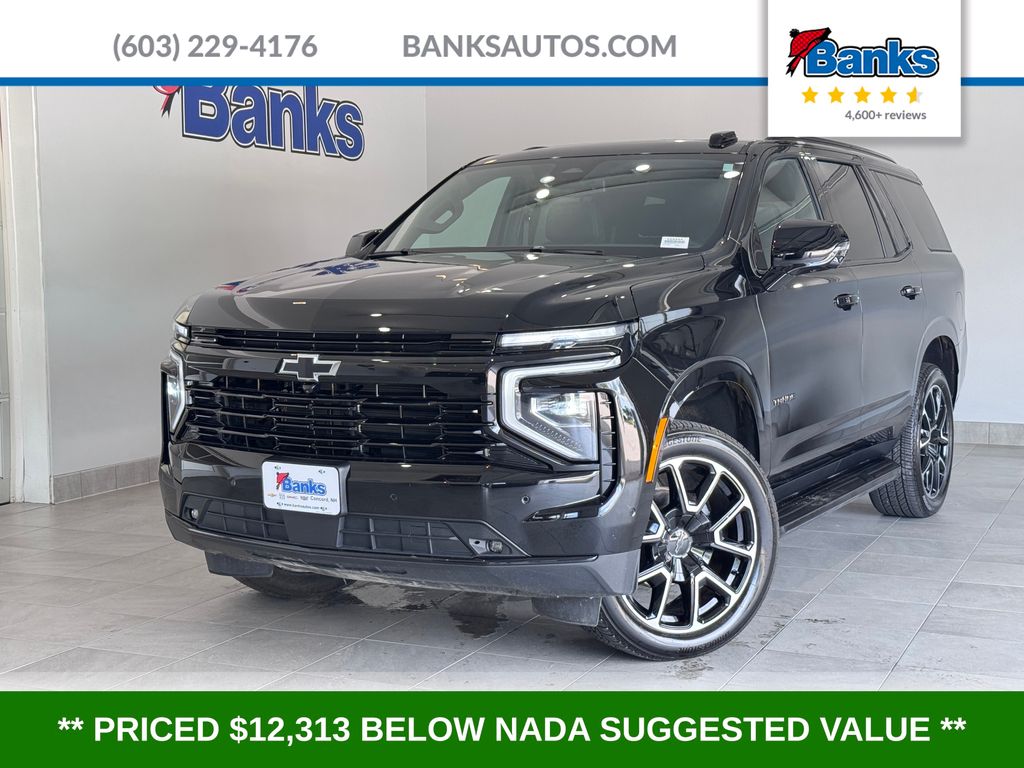 Black 2025 Chevrolet Tahoe SUV / Crossover Four-Wheel Drive 