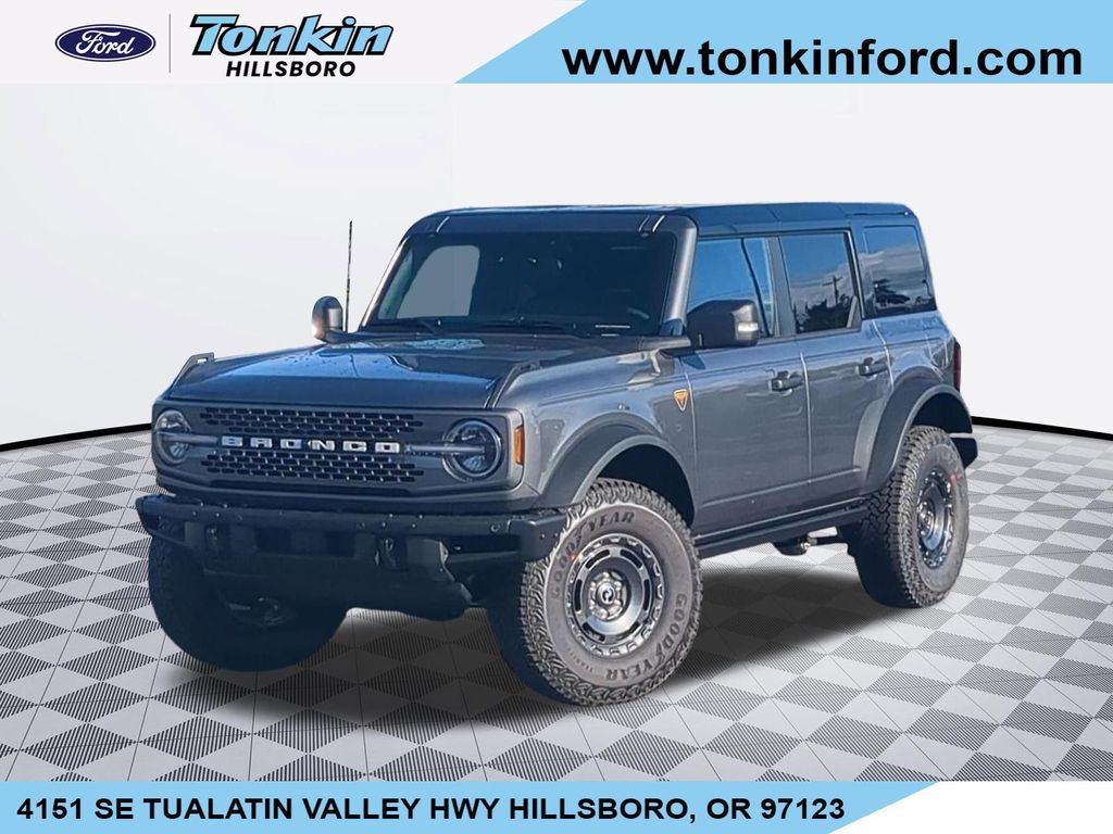 Carbonized Gray Metallic 2025 Ford Bronco SUV / Crossover Four-Wheel Drive Automatic