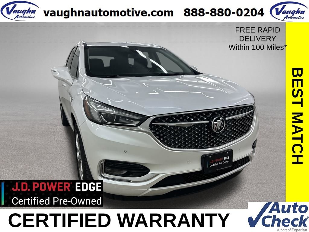 White Frost Tricoat 2021 Buick Enclave SUV / Crossover Four-Wheel Drive 9-Speed Automatic