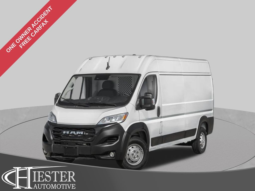 Bright White Clearcoat 2023 RAM ProMaster Van Front-Wheel Drive 9-Speed Automatic