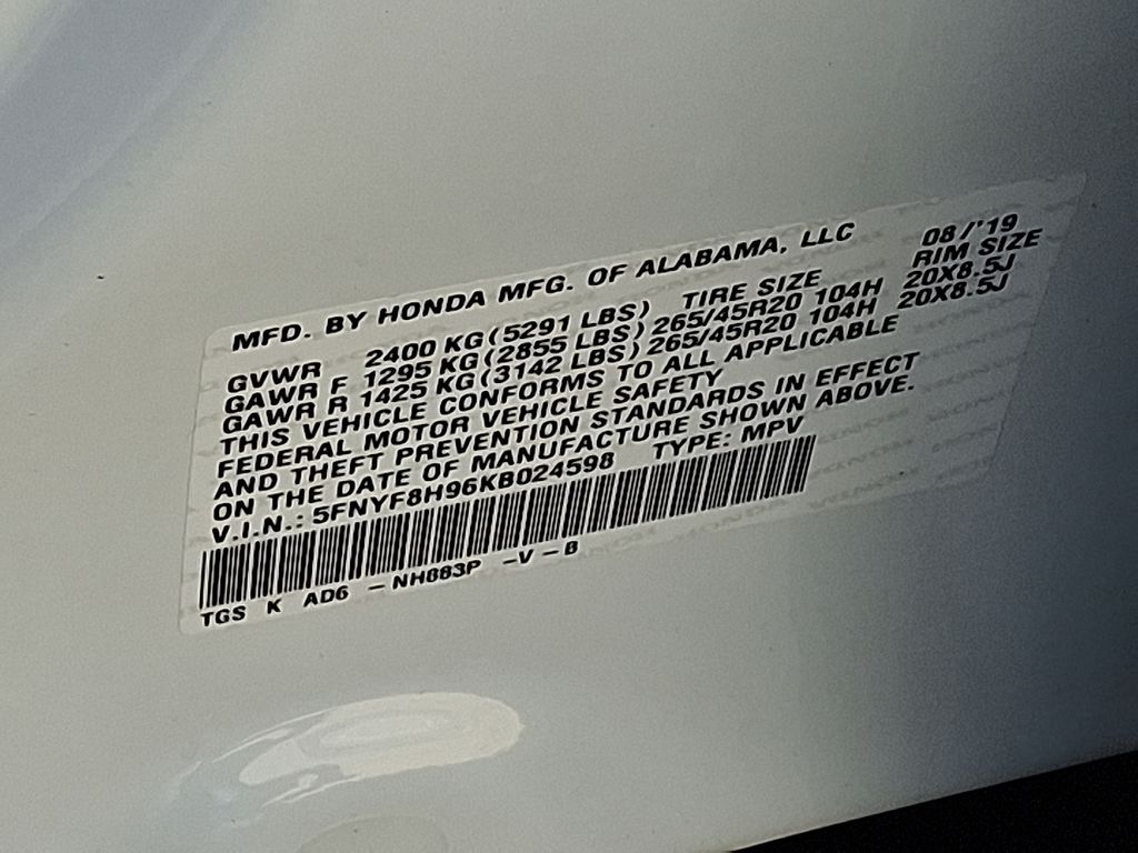 Thumbnail: 2019 Honda Passport - 29