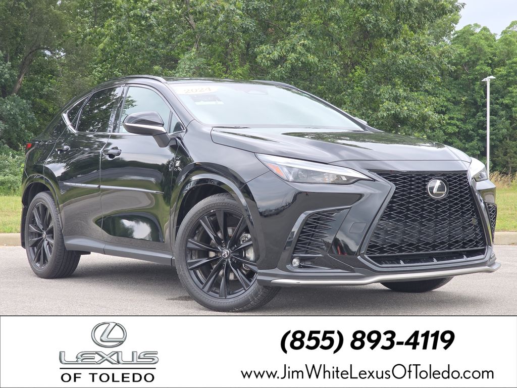 Black (Obsidian) 2024 Lexus NX SUV / Crossover All-Wheel Drive 8-Speed Automatic