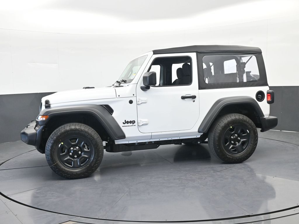 New 2026 Bright White Clearcoat Jeep Sport image 2