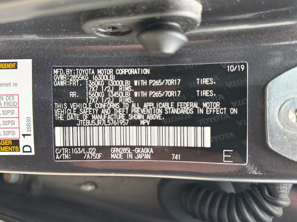 2020 Toyota 4Runner Venture Gray at South Hills Kia