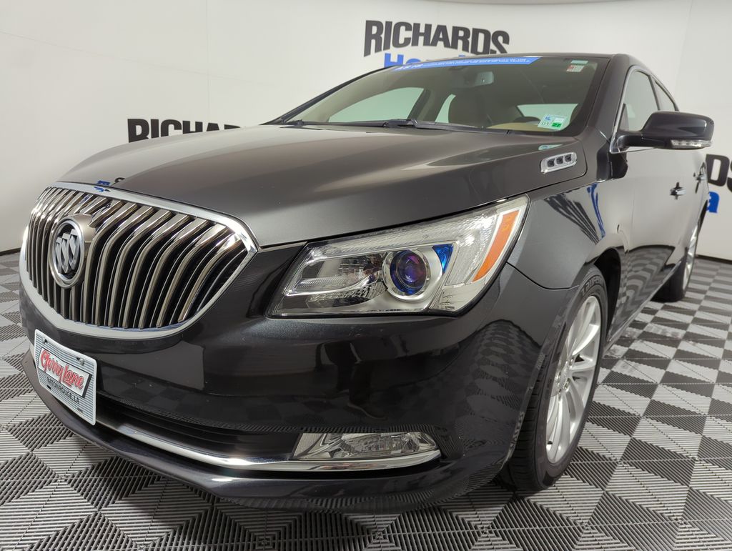 Carbon Black Metallic 2014 Buick LaCrosse Leather FWD Sedan Front-Wheel Drive 6-Speed Automatic Overdrive