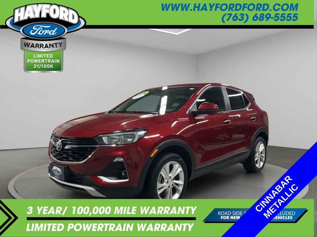 Cinnabar Metallic 2022 Buick Encore GX SUV / Crossover All-Wheel Drive 9-Speed Automatic