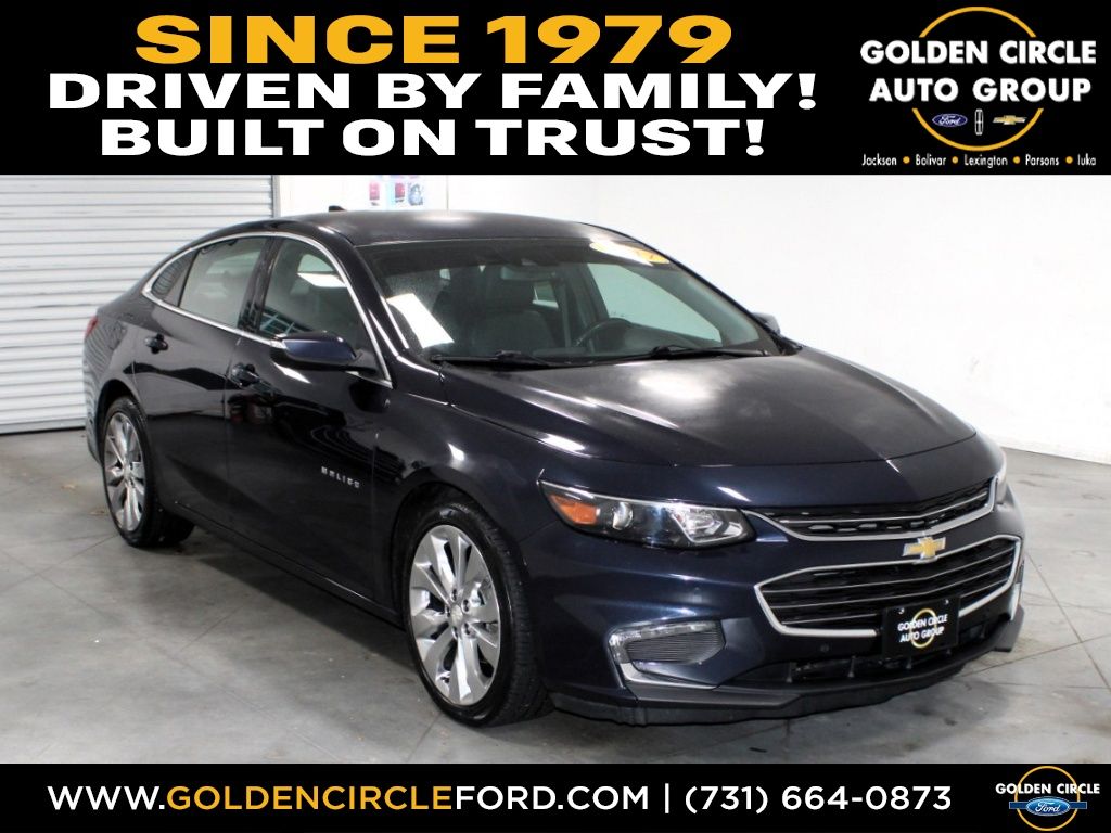 Blue Velvet Metallic 2017 Chevrolet Malibu Sedan Front-Wheel Drive 6-Speed Automatic