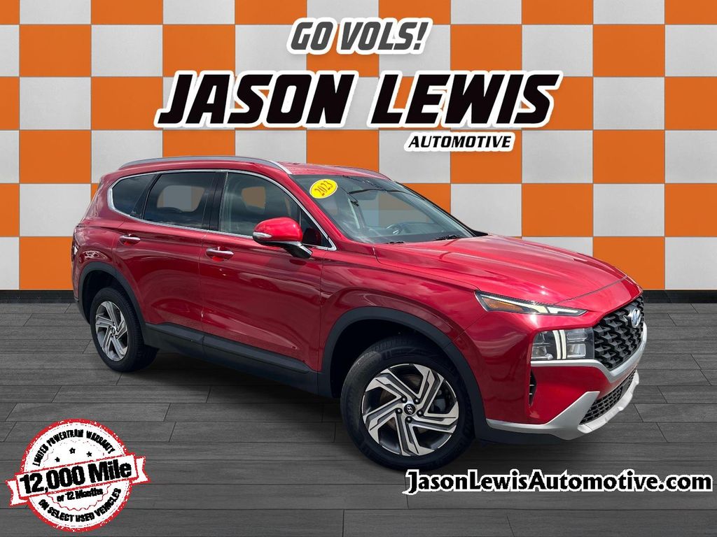 Calypso Red 2023 Hyundai Santa Fe SUV / Crossover All-Wheel Drive 8-Speed Automatic