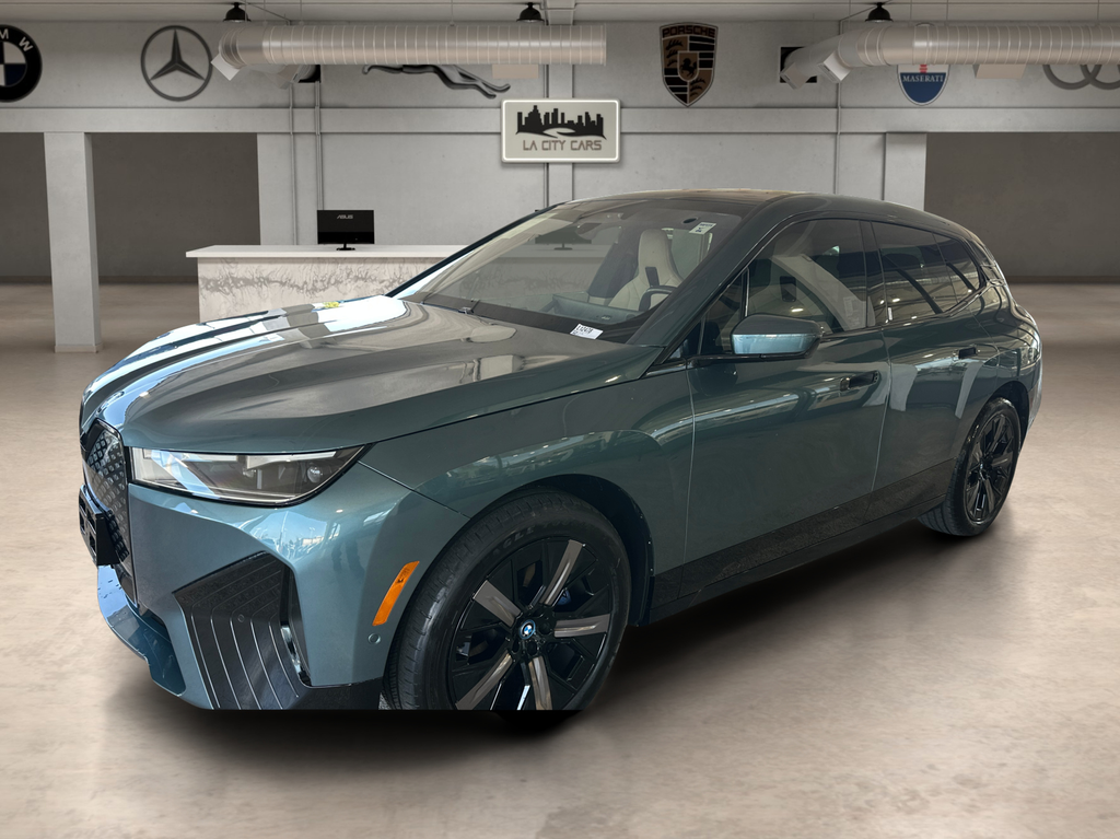 Blue Ridge Mountain Metallic 2024 BMW iX xDrive50 AWD SUV / Crossover All-Wheel Drive Automatic