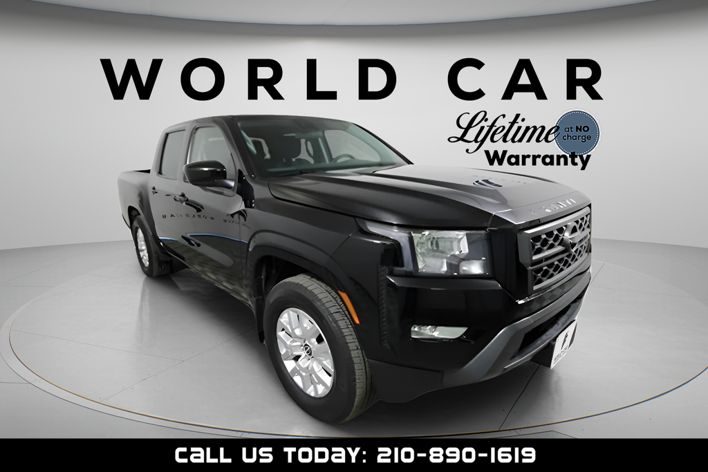 Super Black 2024 Nissan Frontier SV Crew Cab RWD Pickup Truck 4X2 9-Speed Automatic Overdrive