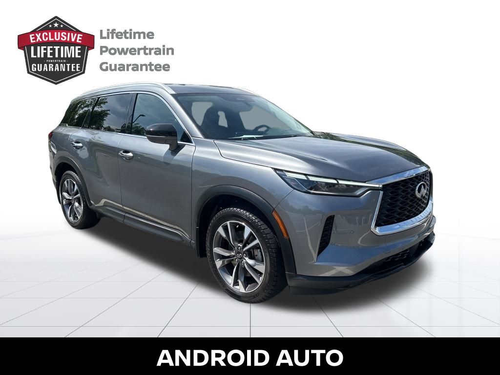2023 INFINITI QX60 LUXE Gray at Lugoff Nissan