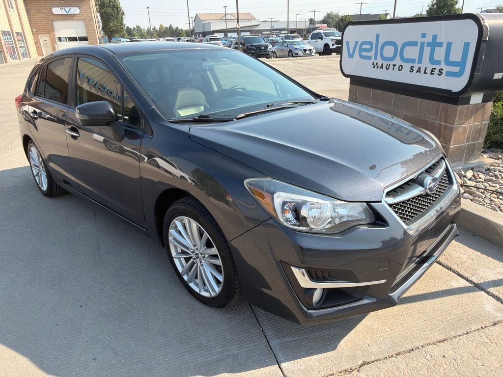 Dark Gray Metallic 2016 Subaru Impreza Hatchback Continuously Variable Transmission
