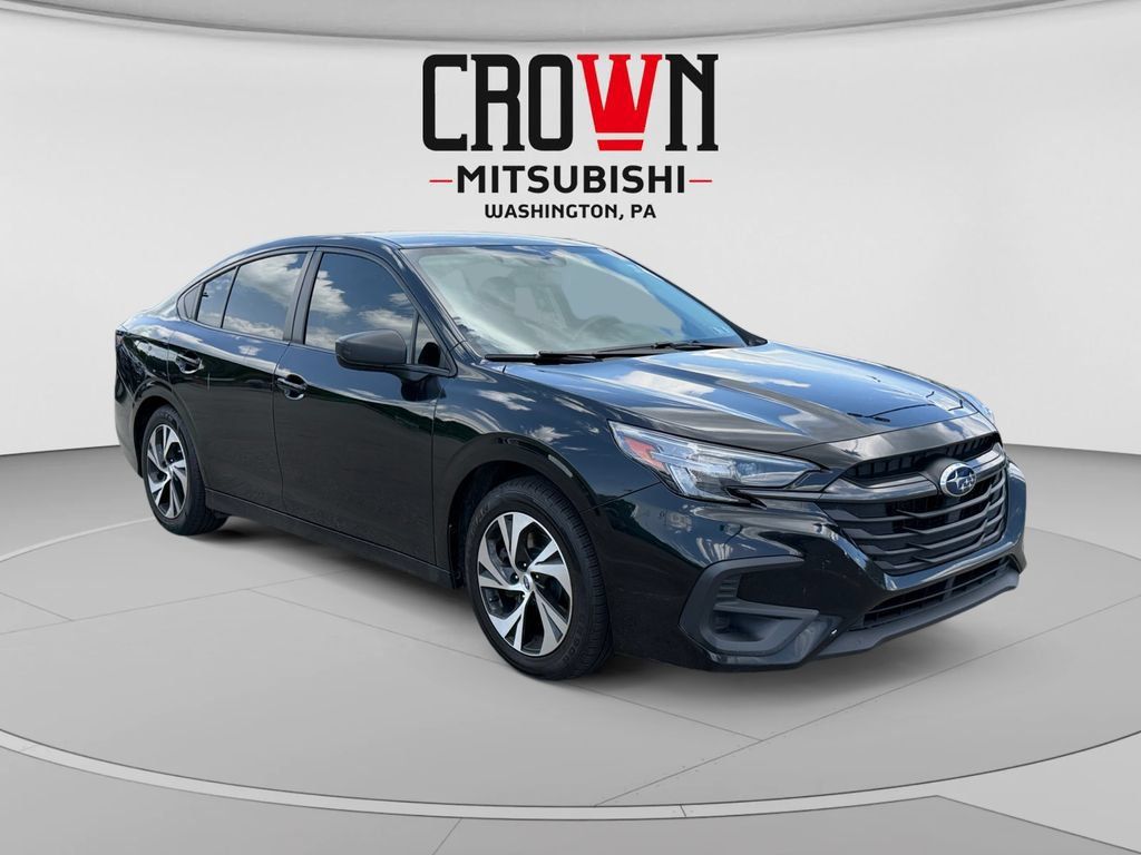 Crystal Black Silica 2024 Subaru Legacy Sedan All-Wheel Drive Continuously Variable Transmission