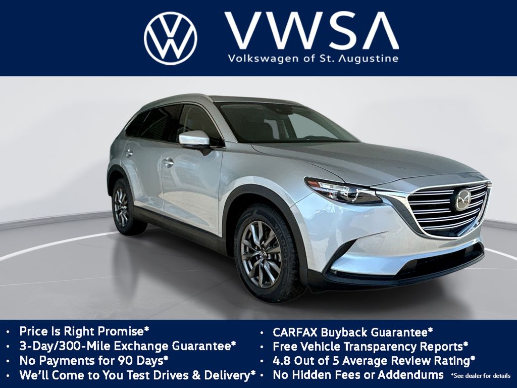 Sonic Silver Metallic 2023 Mazda CX-9 SUV / Crossover All-Wheel Drive 6-Speed Automatic