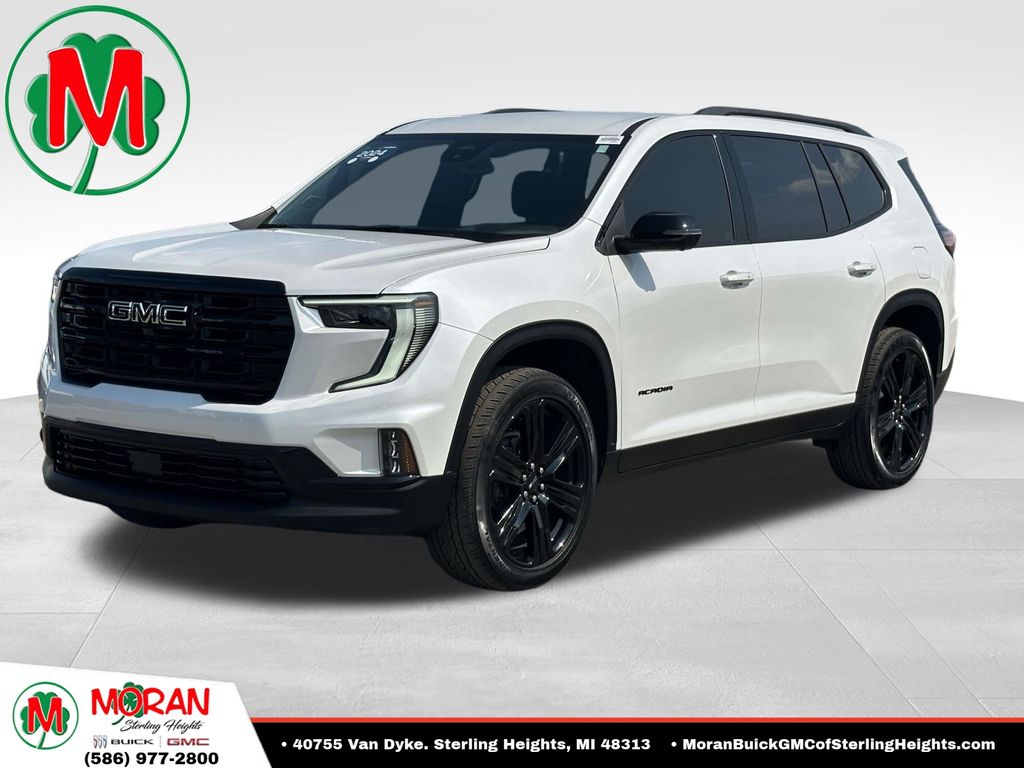 White Frost 2024 GMC Acadia SUV / Crossover Front-Wheel Drive 8-Speed Automatic