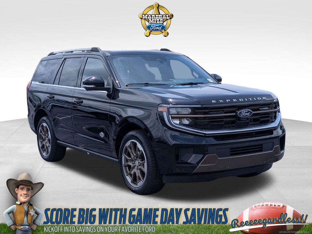 Agate Black Metallic 2026 Ford Expedition SUV / Crossover Four-Wheel Drive Automatic