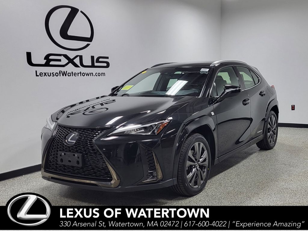 Black (Caviar) 2022 Lexus UX Hybrid 250h F Sport AWD SUV / Crossover All-Wheel Drive Continuously Variable Transmission