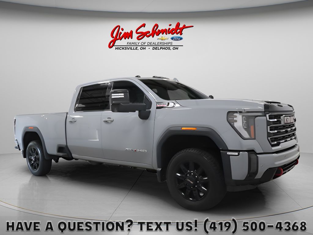 Thunderstorm Gray 2024 GMC Sierra 2500HD Pickup Truck Four-Wheel Drive Automatic