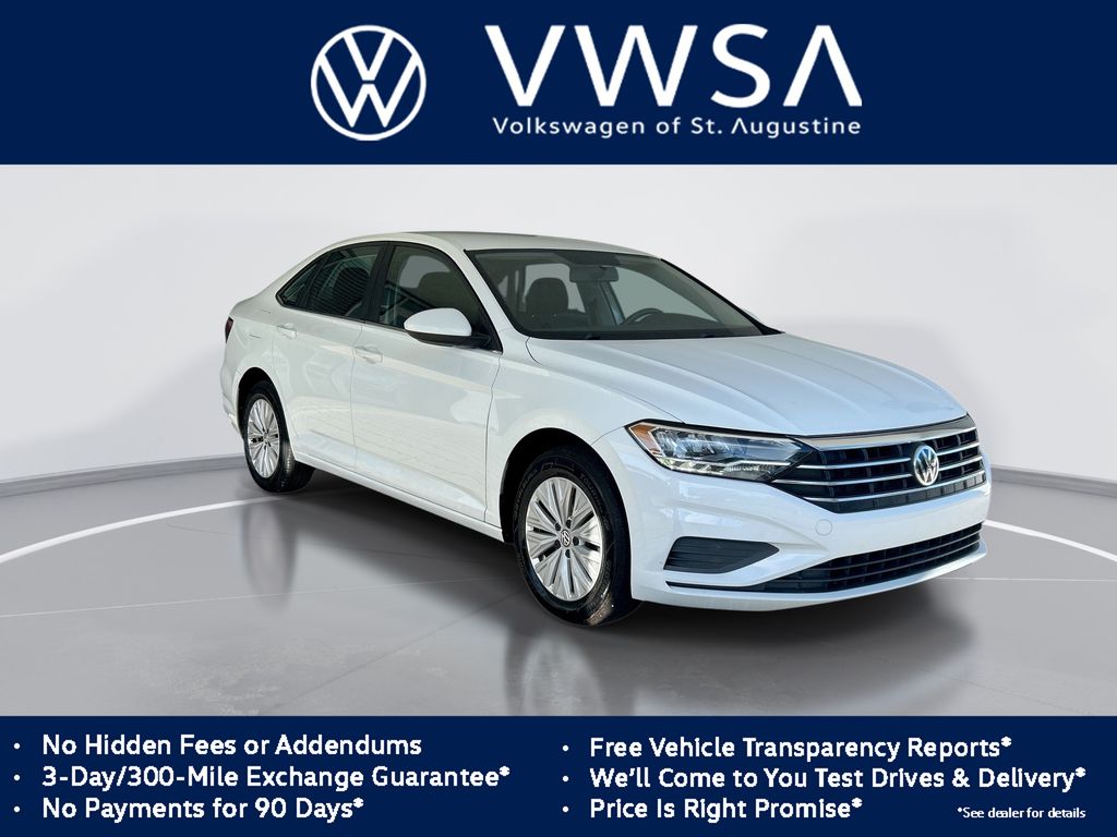 Pure White 2020 Volkswagen Jetta Sedan Front-Wheel Drive 8-Speed Automatic
