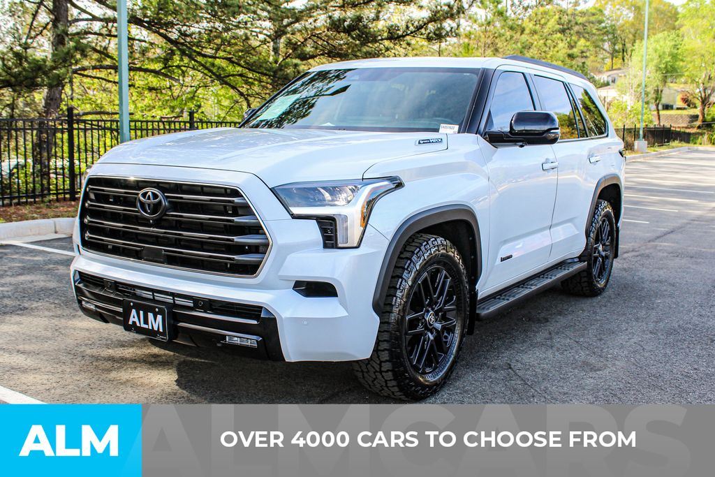 Used 2025 White Toyota Limited image 3