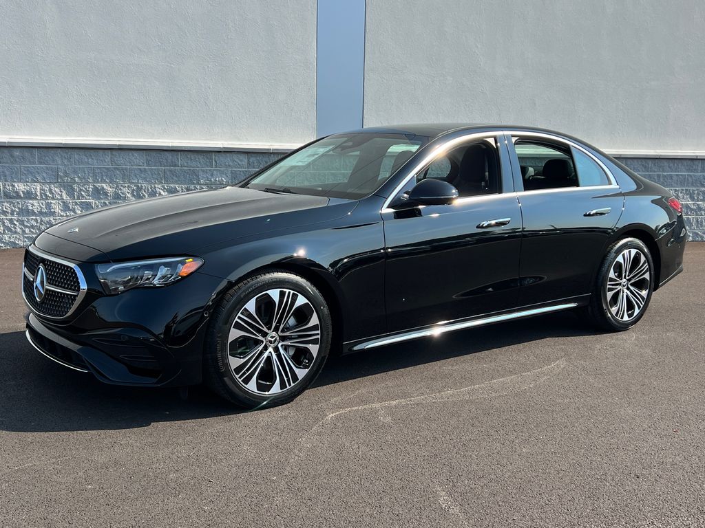 Black 2026 Mercedes-Benz E-Class Sedan All-Wheel Drive 9-Speed Automatic